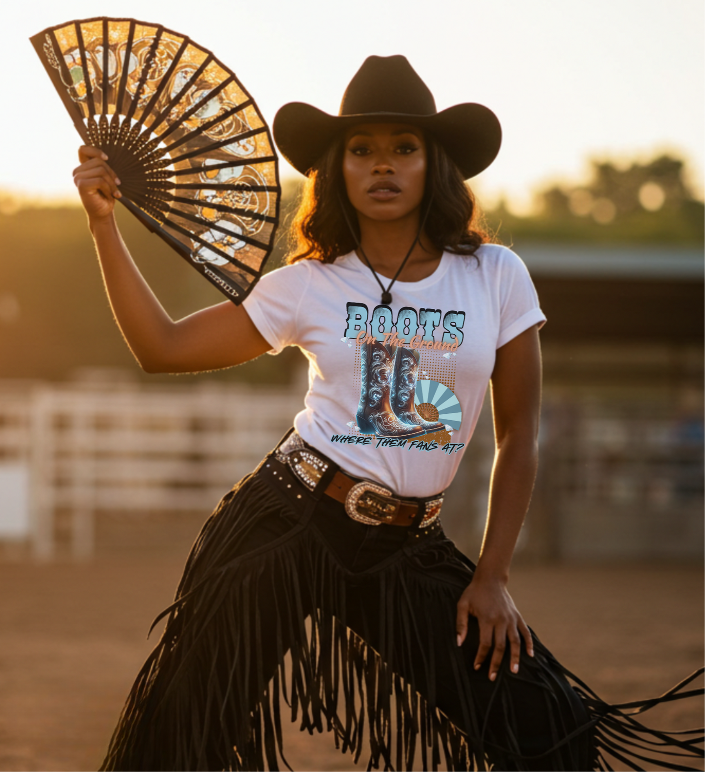 BOOTS ON THE GROUND TEE