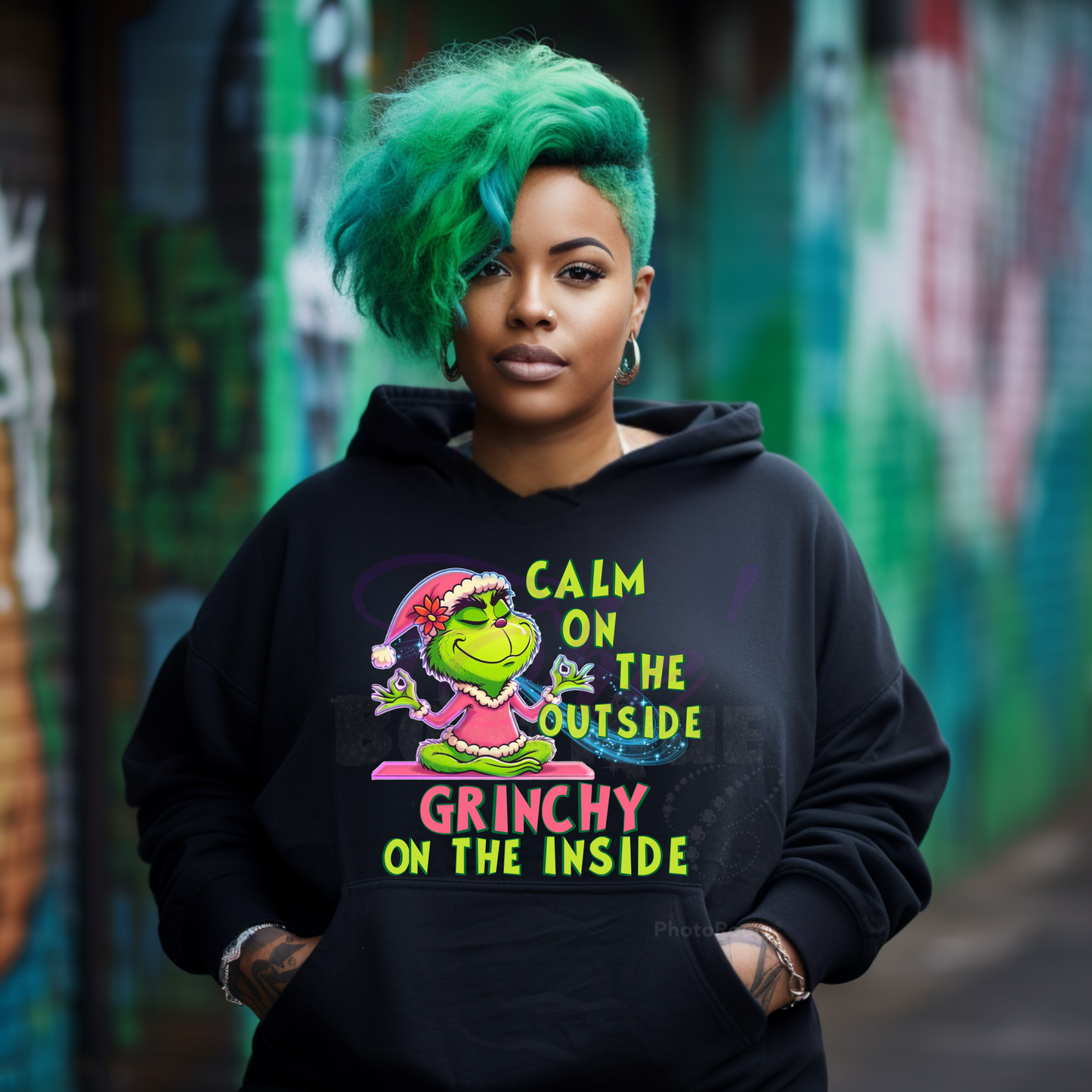 CALM ON THE OUTSIDE GRINCHY ON THE INSIDE
