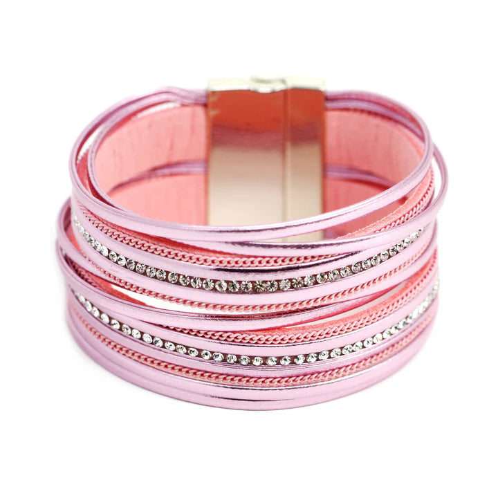 Pink Magnet Bracelet