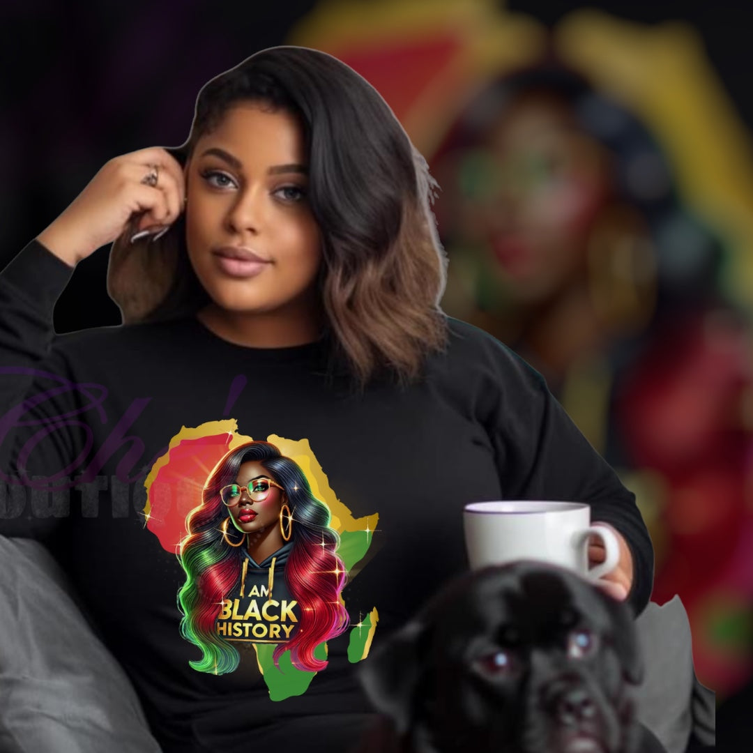 BLACK HISTORY QUEEN SWEATSHIRT