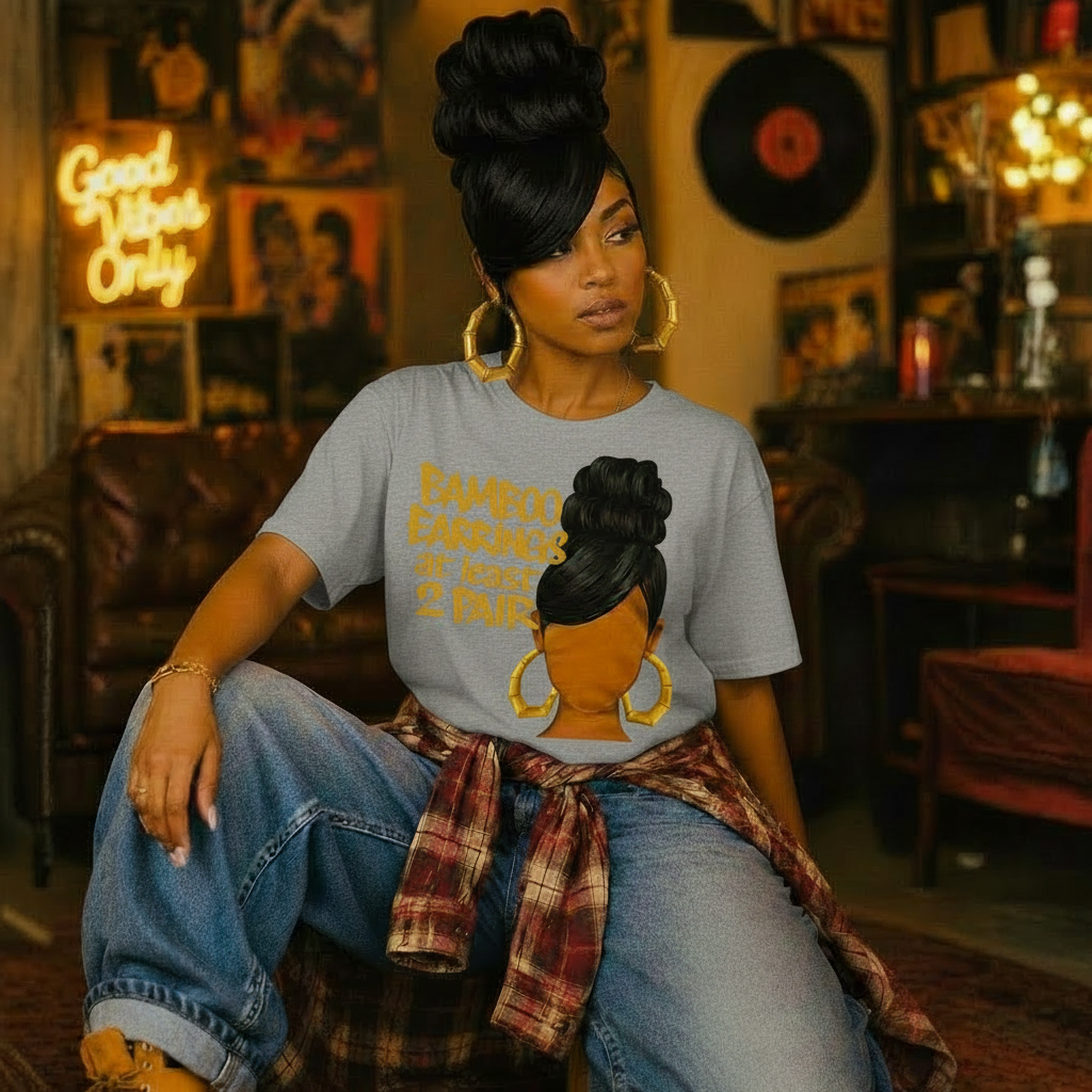 Bamboo 90’s Hair Tee