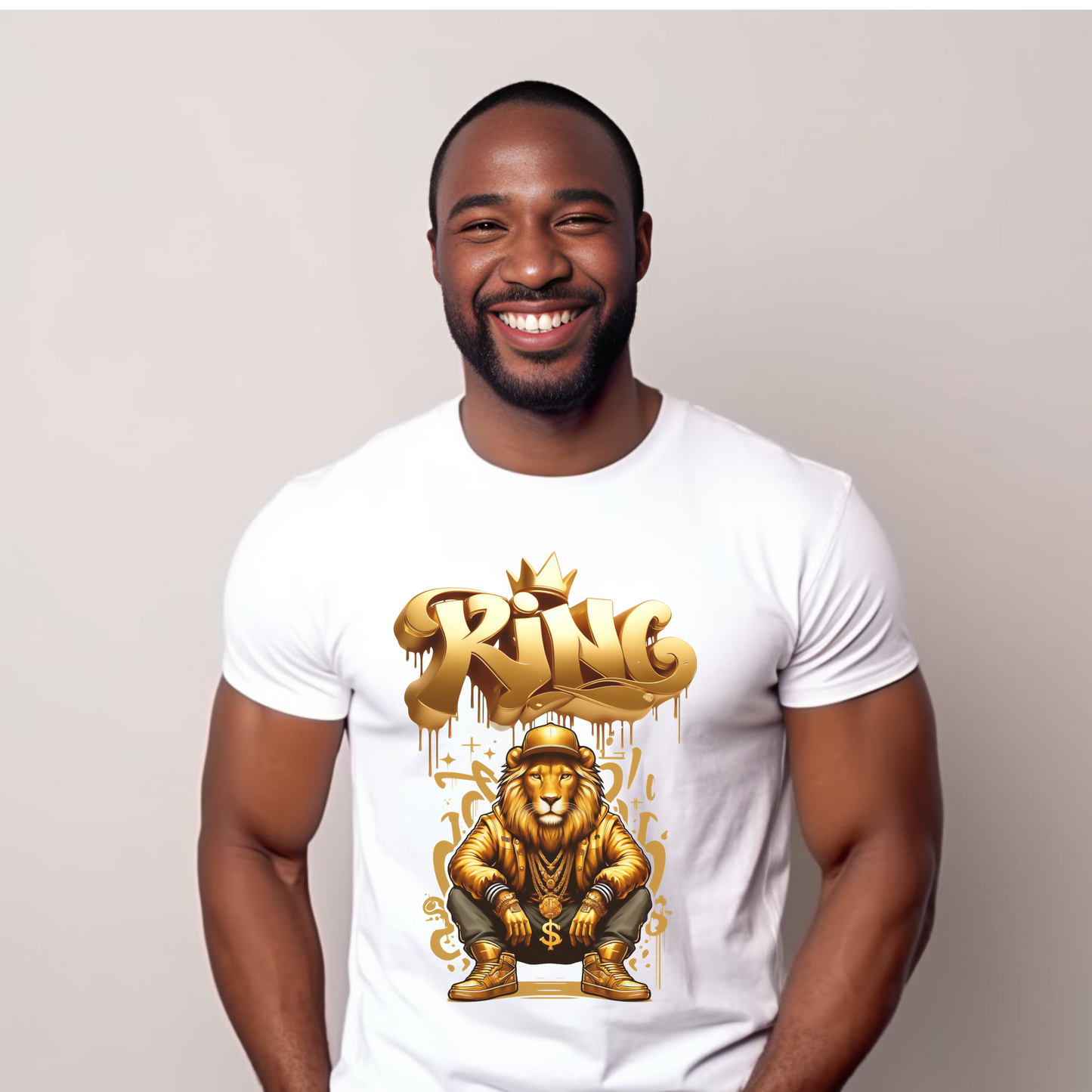 King Gold Classic T-Shirt. (Please note size when ordering)