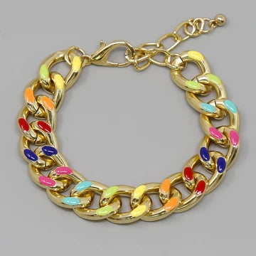 RAINBOW LINK BRACELET