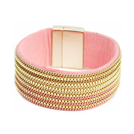 Pink Magnet Bracelet