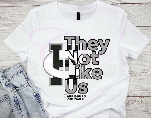 THEY NOT LIKE US HC LOGO T-SHIRT