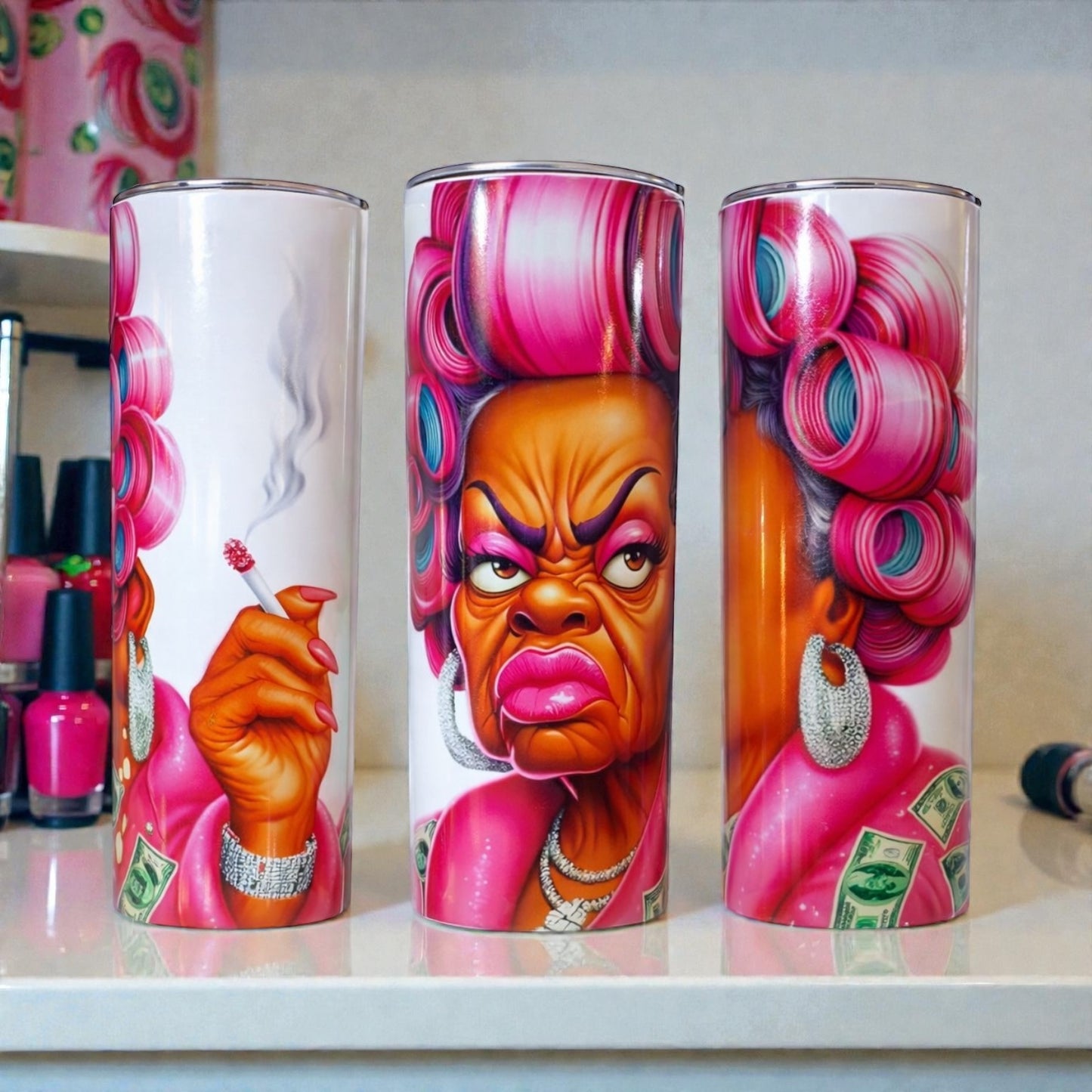 Rich Auntie Vibes 20oz. Tumbler