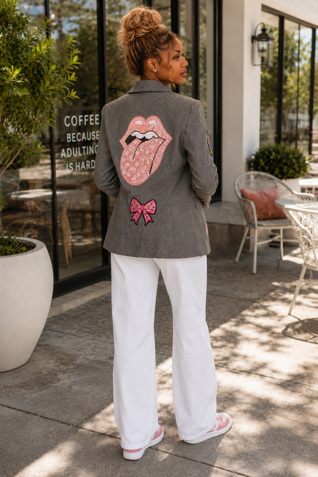 Pretty Patch Blazer