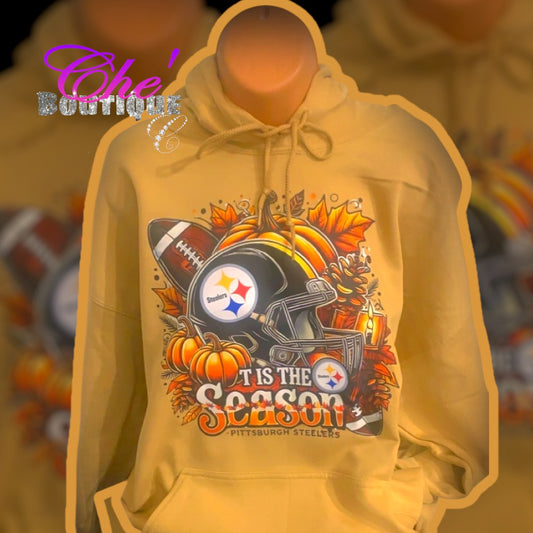 TIS THE SEASON STEELERS HOODIE