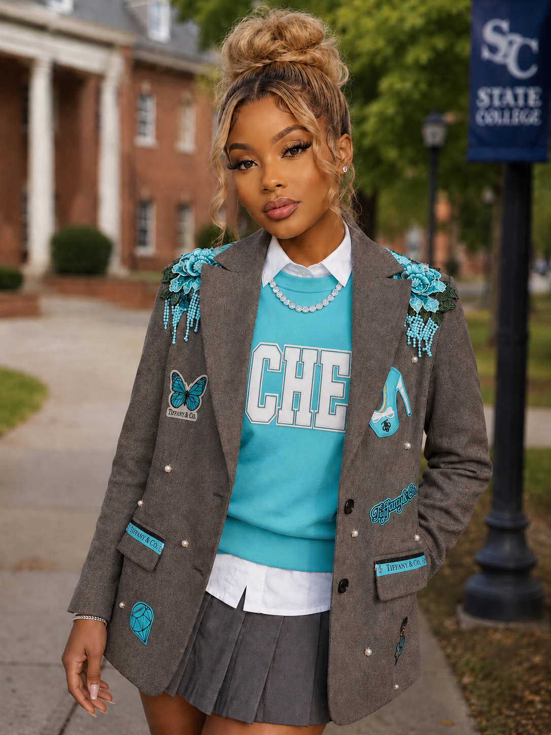 Pretty Patch Blazer