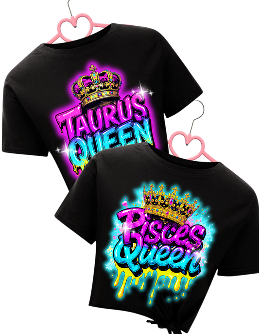 BIRTHDAY QUEEN EDITABLE TEMPLATE