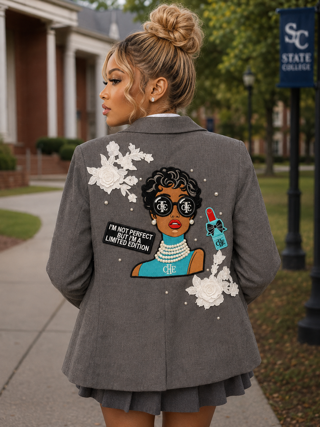 Pretty Patch Blazer