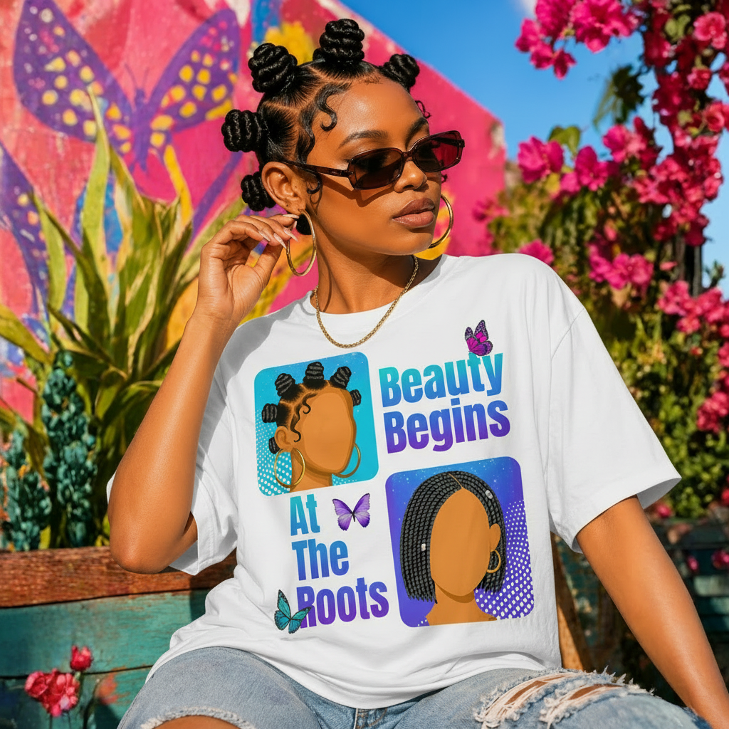 Beauty Begins at the Roots 90s hair
