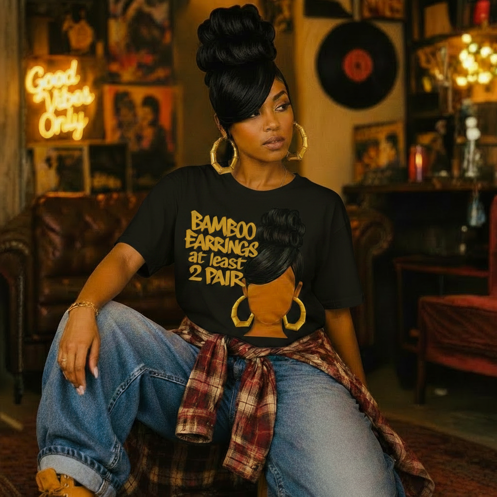 Bamboo 90’s Hair Tee