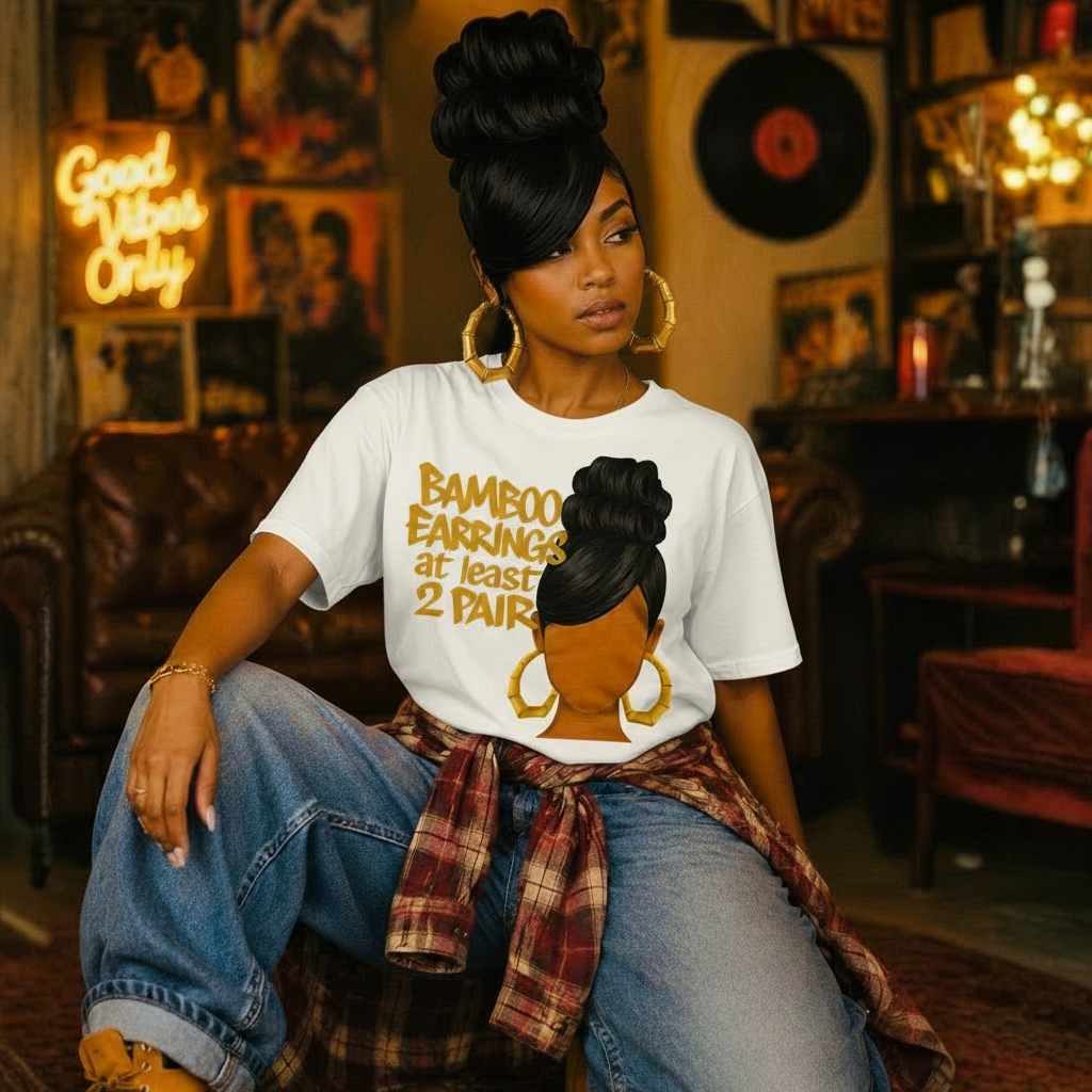 Bamboo 90’s Hair Tee