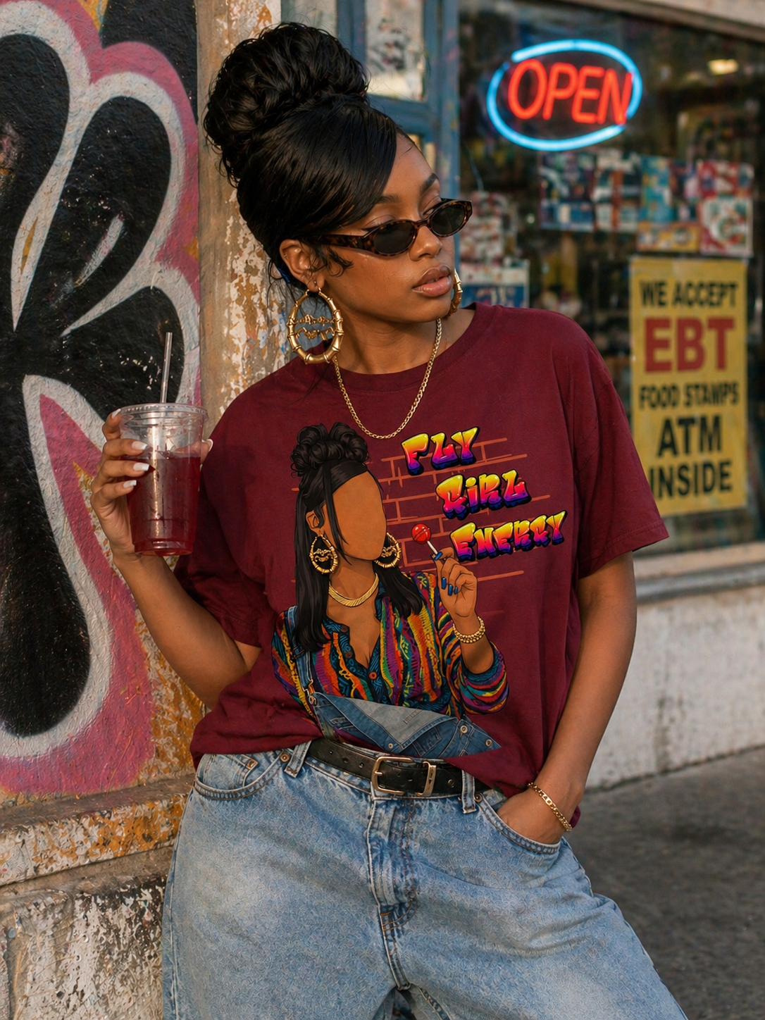 Fly Girl, Energy 90s hair