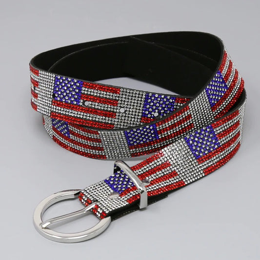 AMERICA BLING BELT